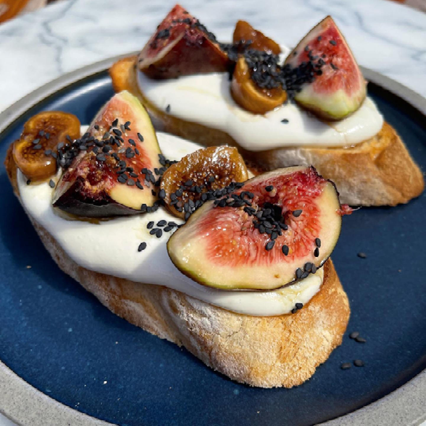 figs on toast