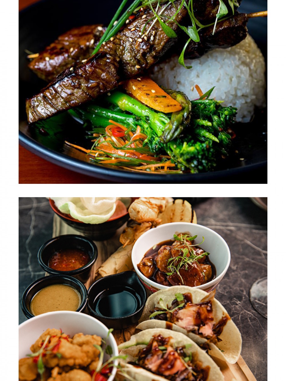 TOP IMAGE:THE MUDDLER, BOTTOM: 3SIXTY CHAMPAGNE LOUNGE
