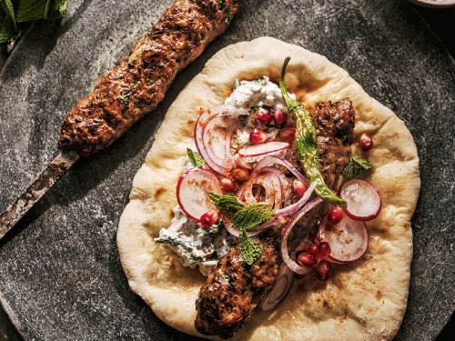 Seekh Kebab Naanwich