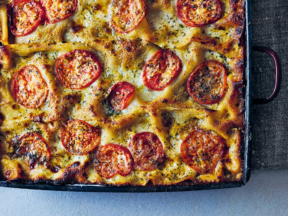 Harissa-spiced Veggie Lasagne