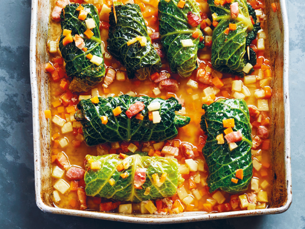 SAVOY CABBAGE PARCELS (KÅLDOLMAR)