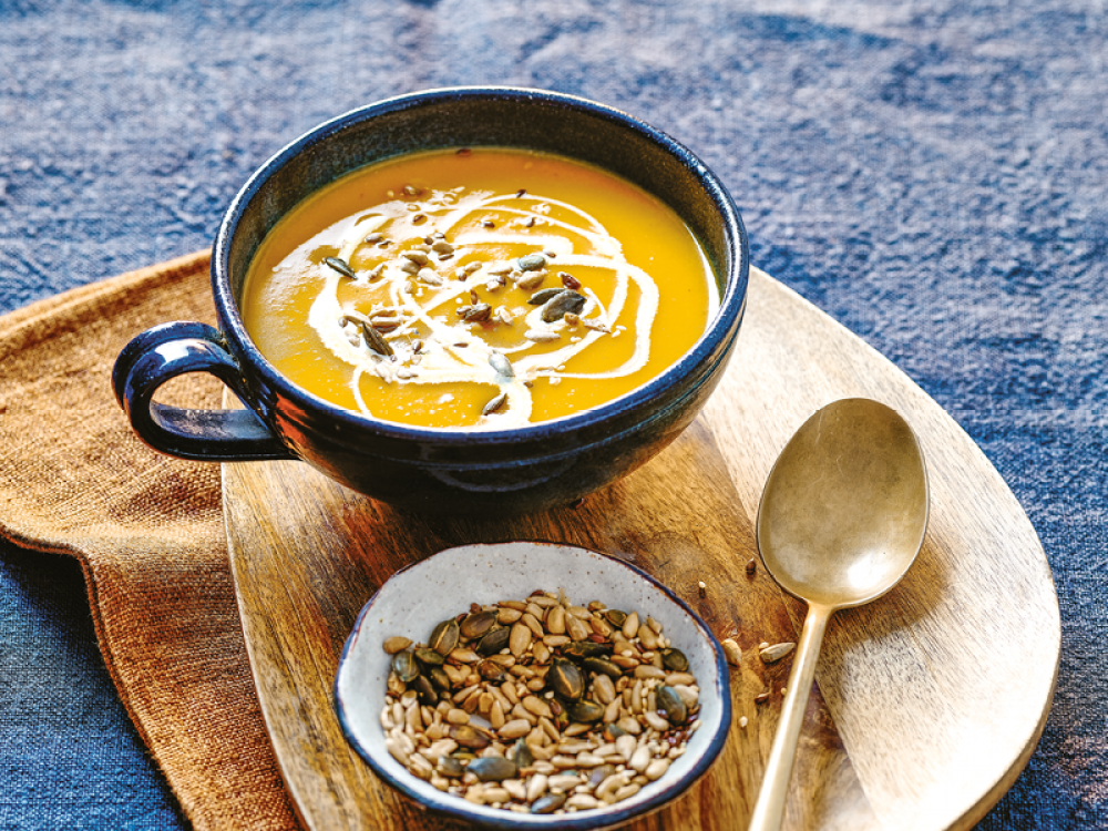 ROASTED PUMPKIN SOUP