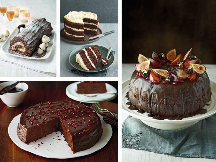 These Festive Chocolate Cakes are Real Showstoppers