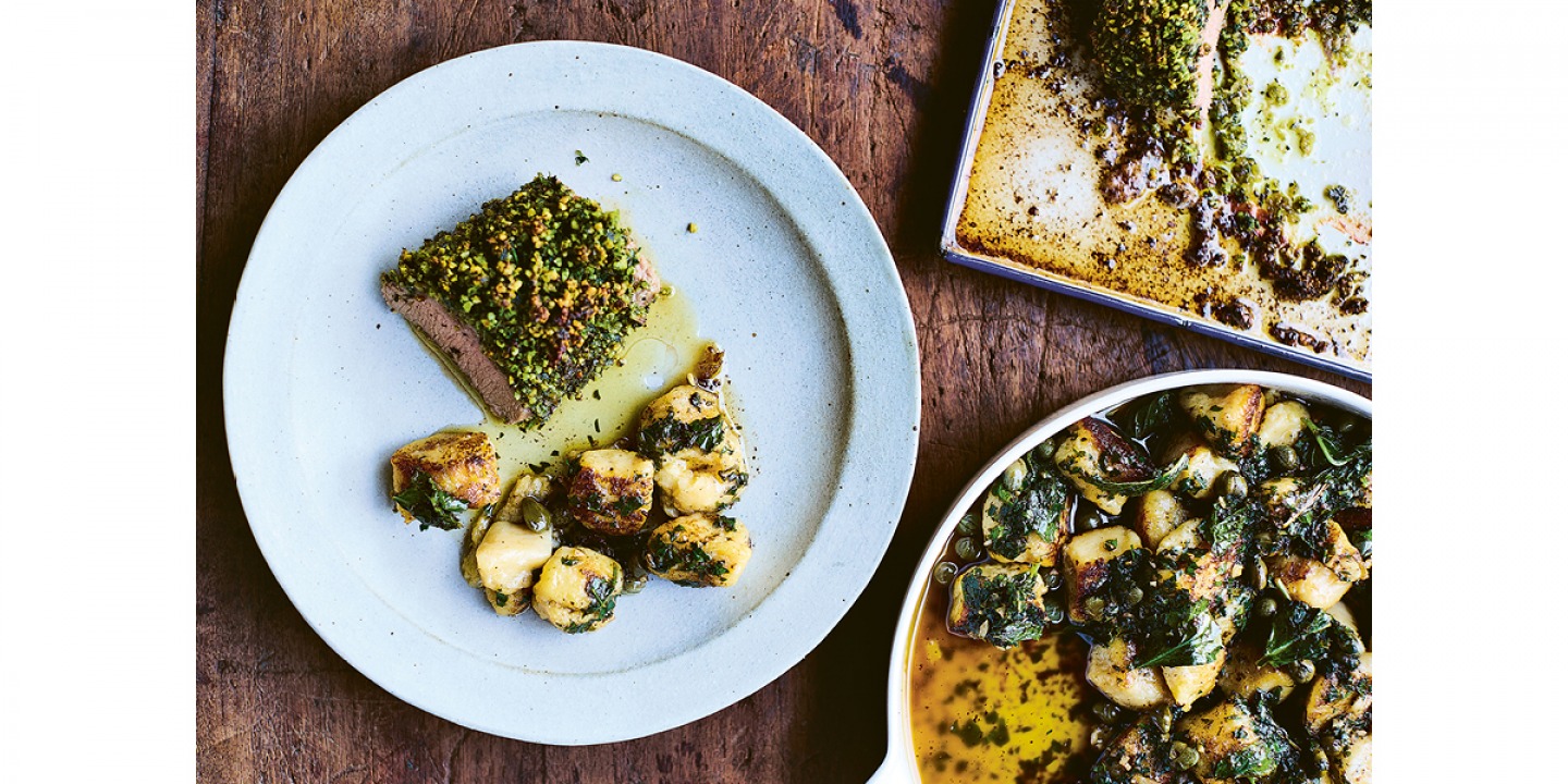 LAMB WITH STILTON GNOCCHI