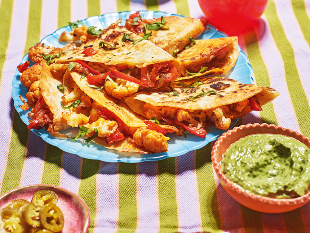 Chipotle Vegetarian Quesadillas