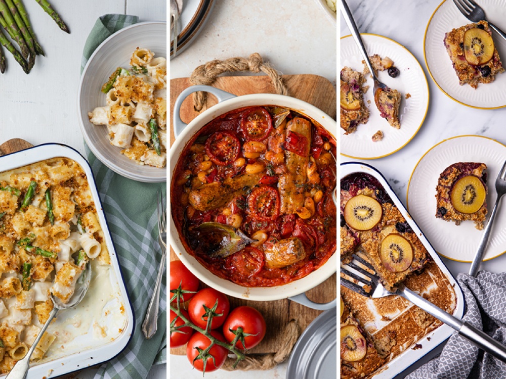 Collage of Three Winter Warming Recipes