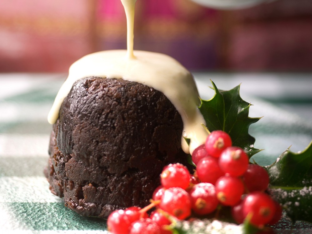 Cappello Natalizio A Forma Di Christmas Pudding – Deluxe, Taglia Adulta