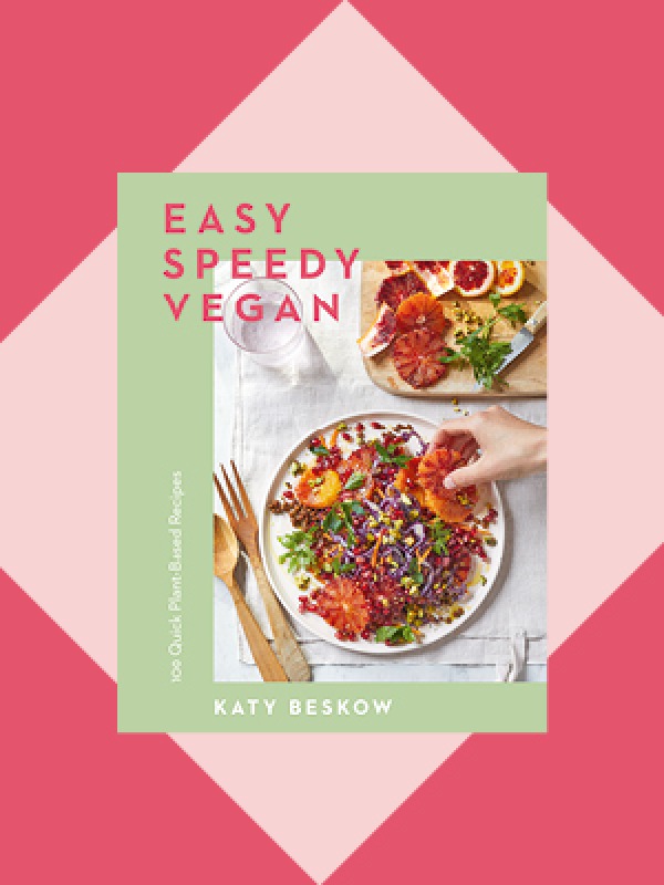 Easy Speedy Vegan by Katy Beskow book cover