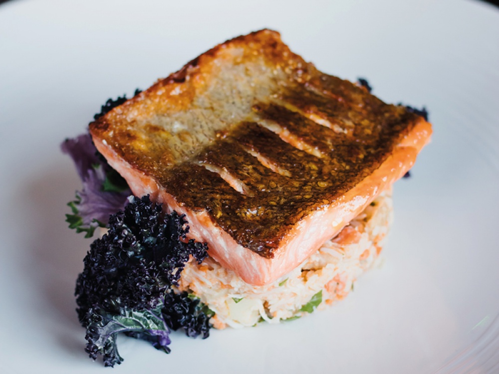 Pan-Roasted Fillet of Chalk Steam Trout
