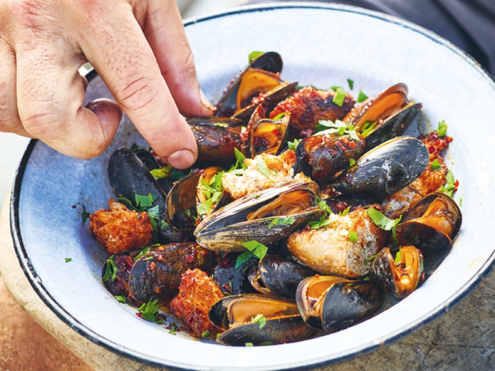 bowl of Mussels