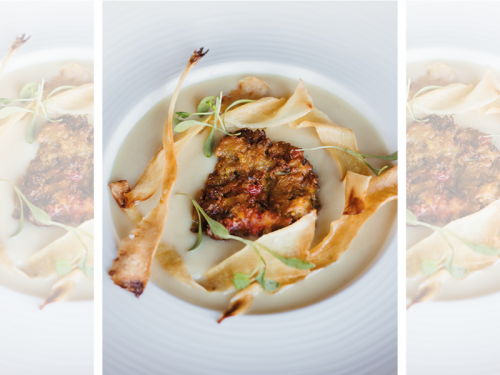 How to Make the Lord Crewe's Parsnip Soup with Vegetable Bhaji