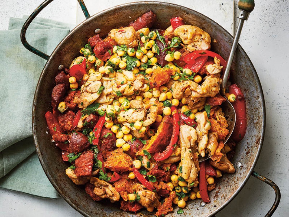 Chicken and Chorizo