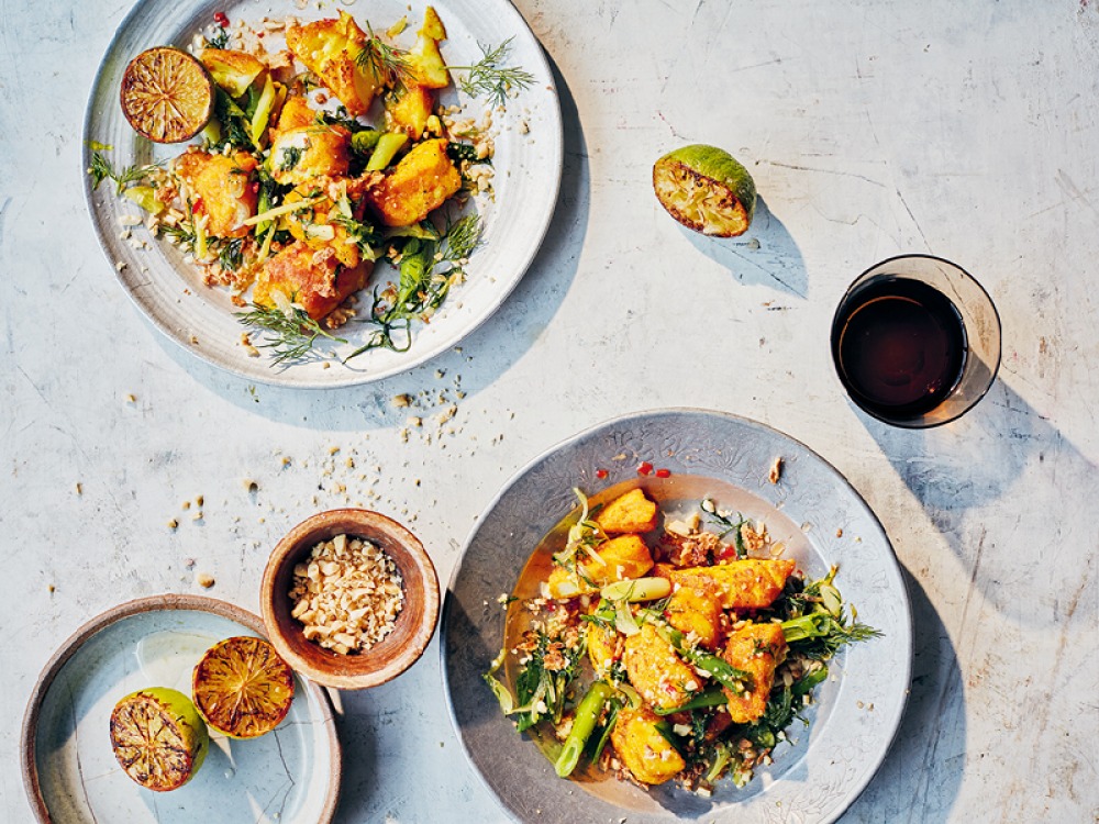 Turmeric and Chilli Honey Cod Nuggets