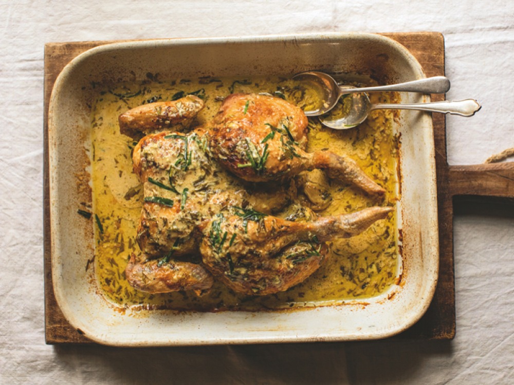 Epic Tarragon Roast Chicken