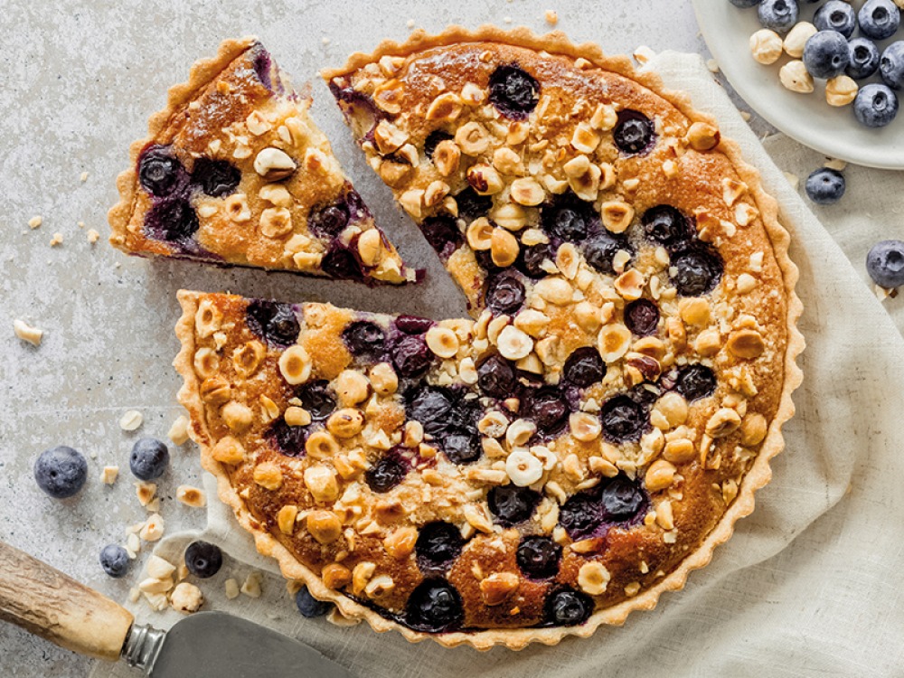Blueberry And Hazelnut Frangipane