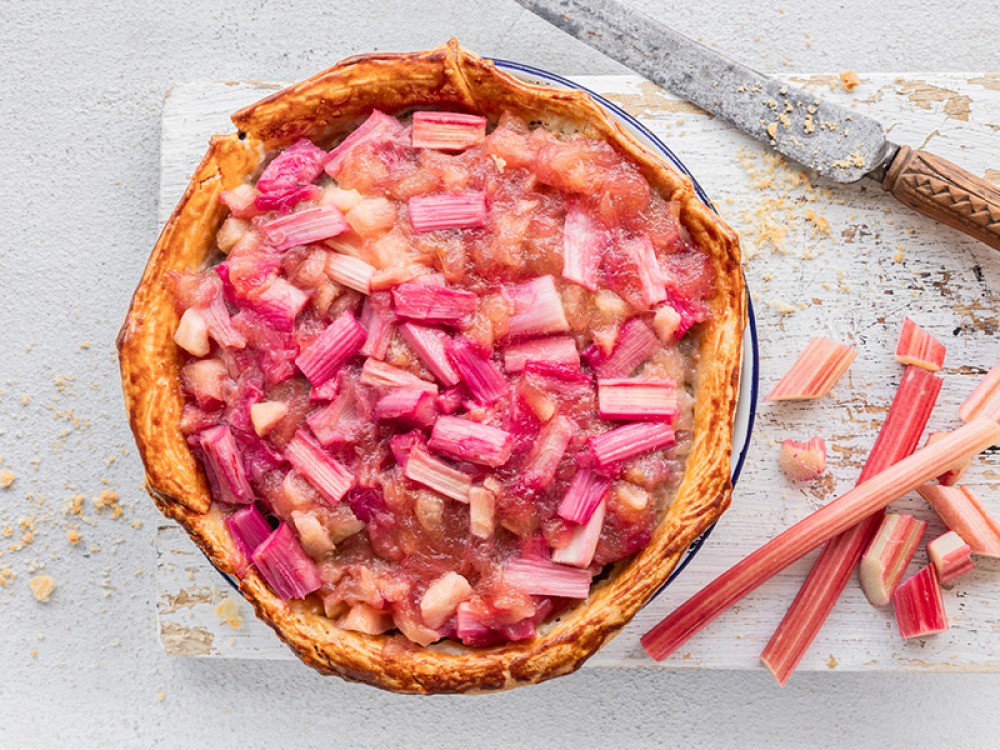 Rhubarb And Sausage Pie