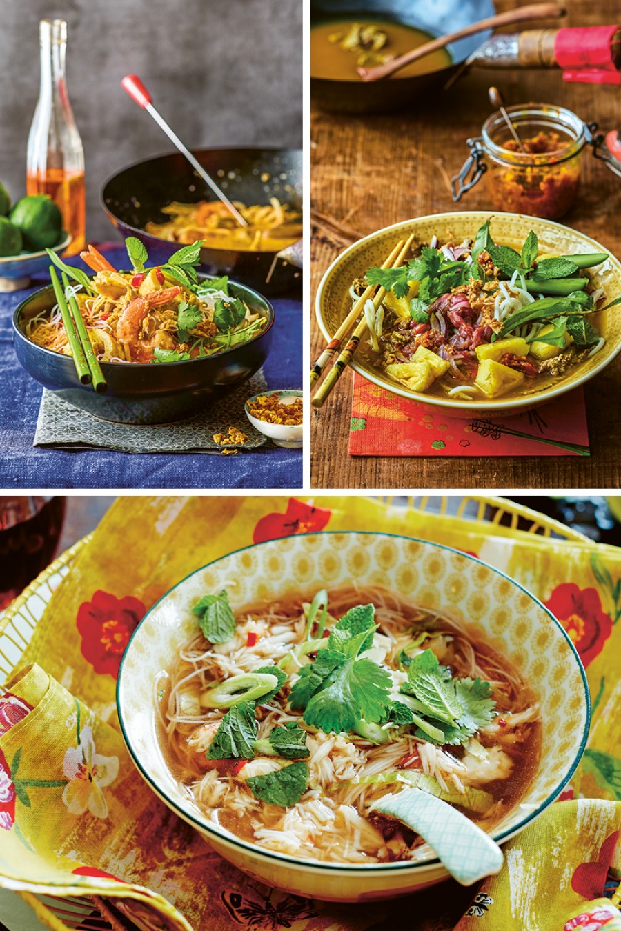 Laksa dishes