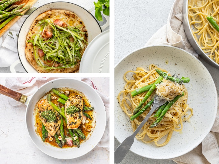 Delicious Seasonal Asparagus Recipes from Peter Sidwell