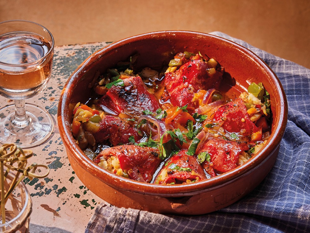 Piquillo Peppers Stuffed With White Fish