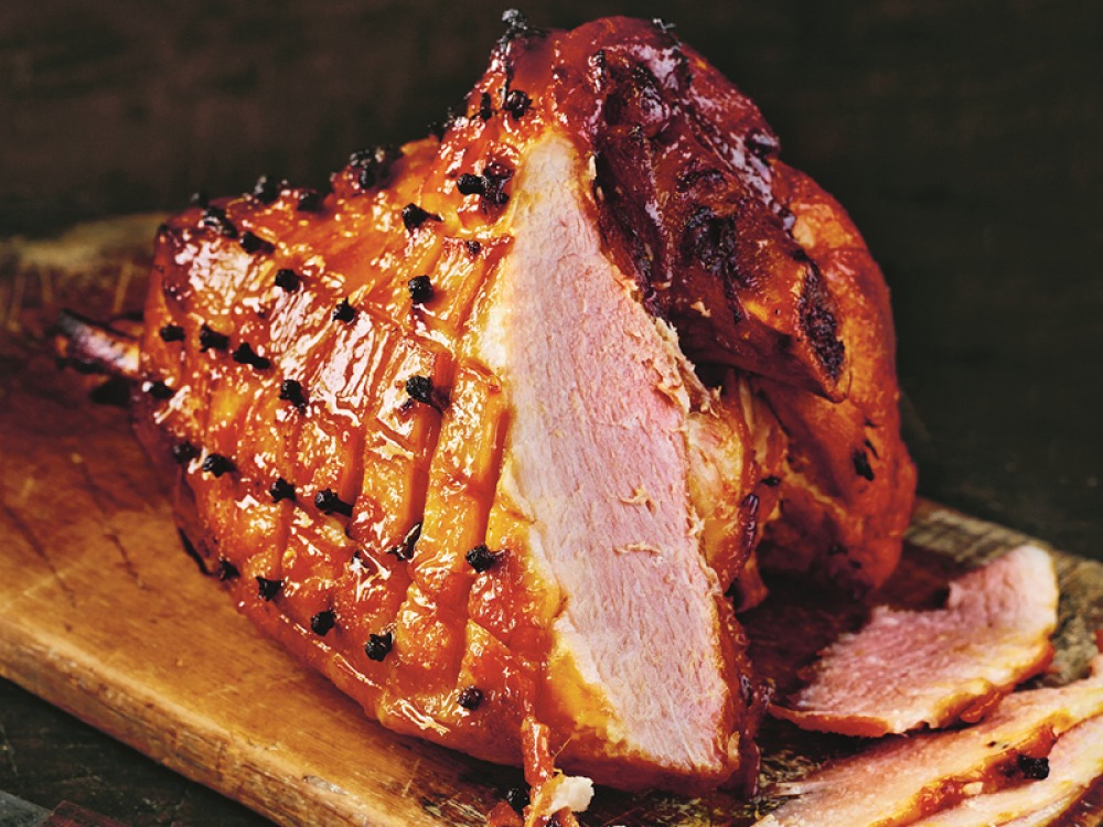 Glazed Bone-In Christmas Ham