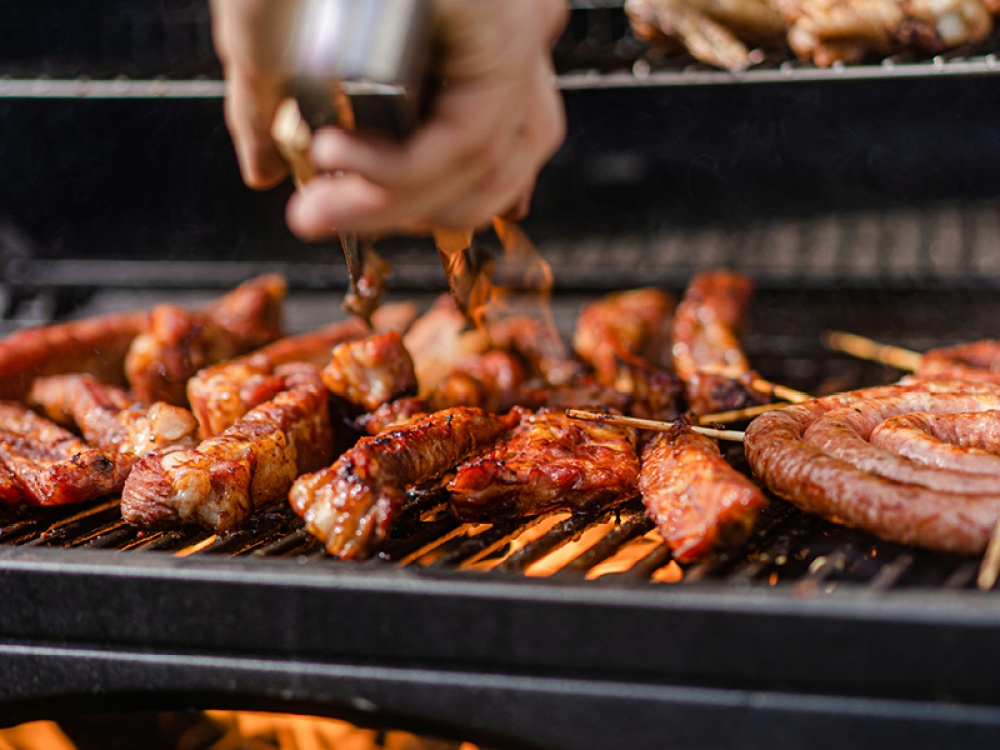 steak chips BBQ