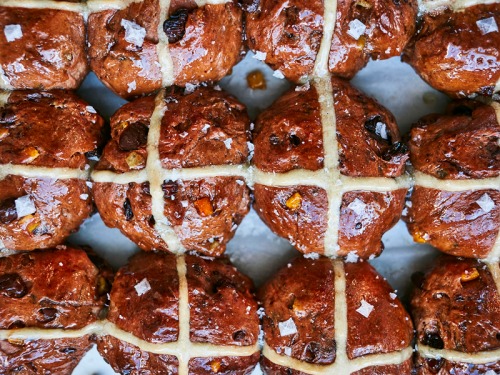 Indulgent Chocolate Hot Cross Buns