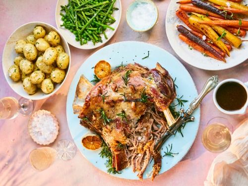 Slow-Cooked Easter Lamb Shoulder