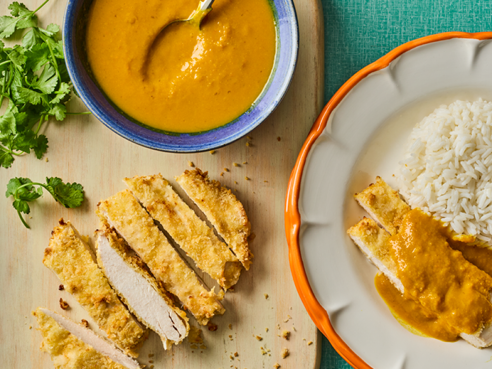 Chicken Katsu Curry with rice