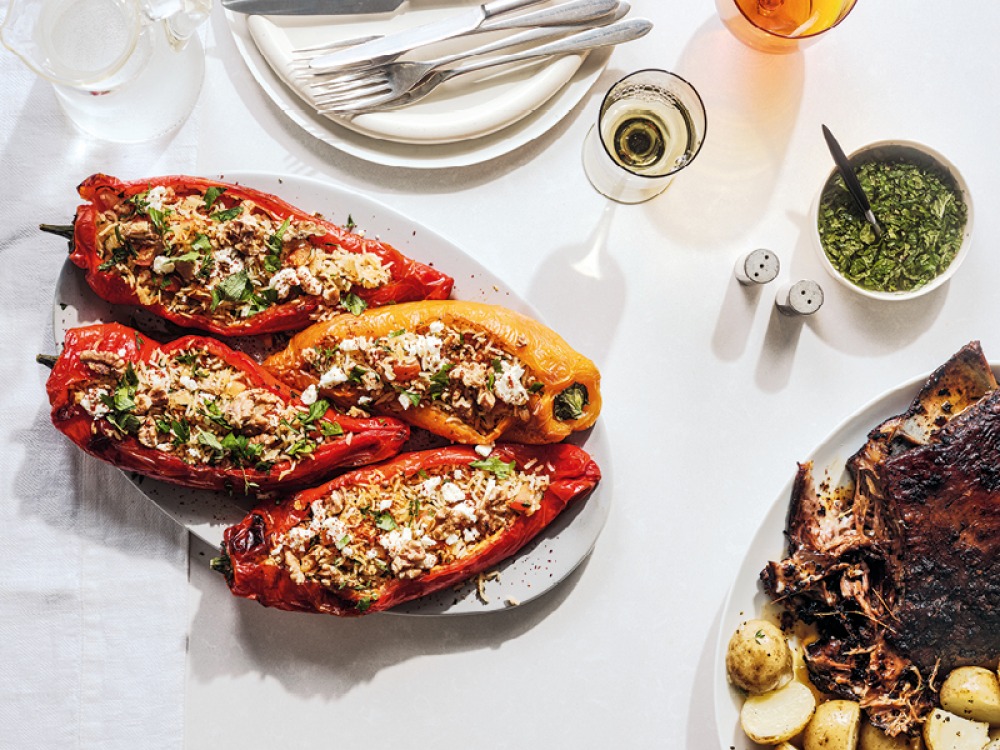 Air Fryer Stuffed Peppers