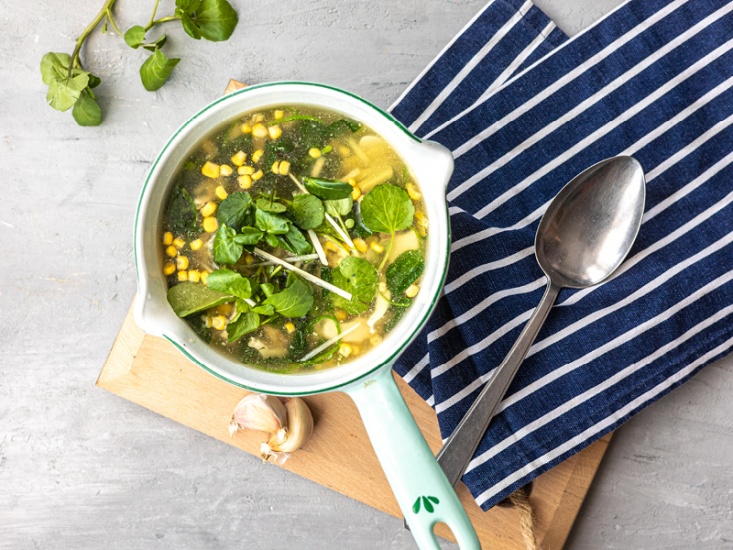 Keep Warm with This Ginger Chicken Soup