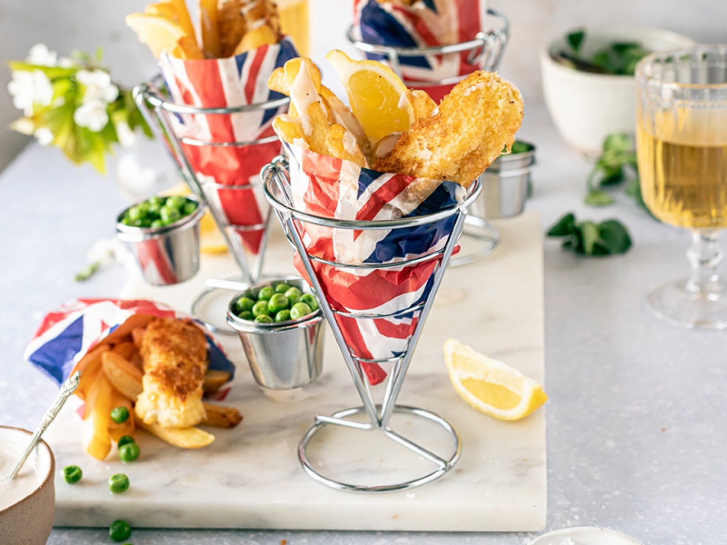 Fish and Chip Celebration Cones