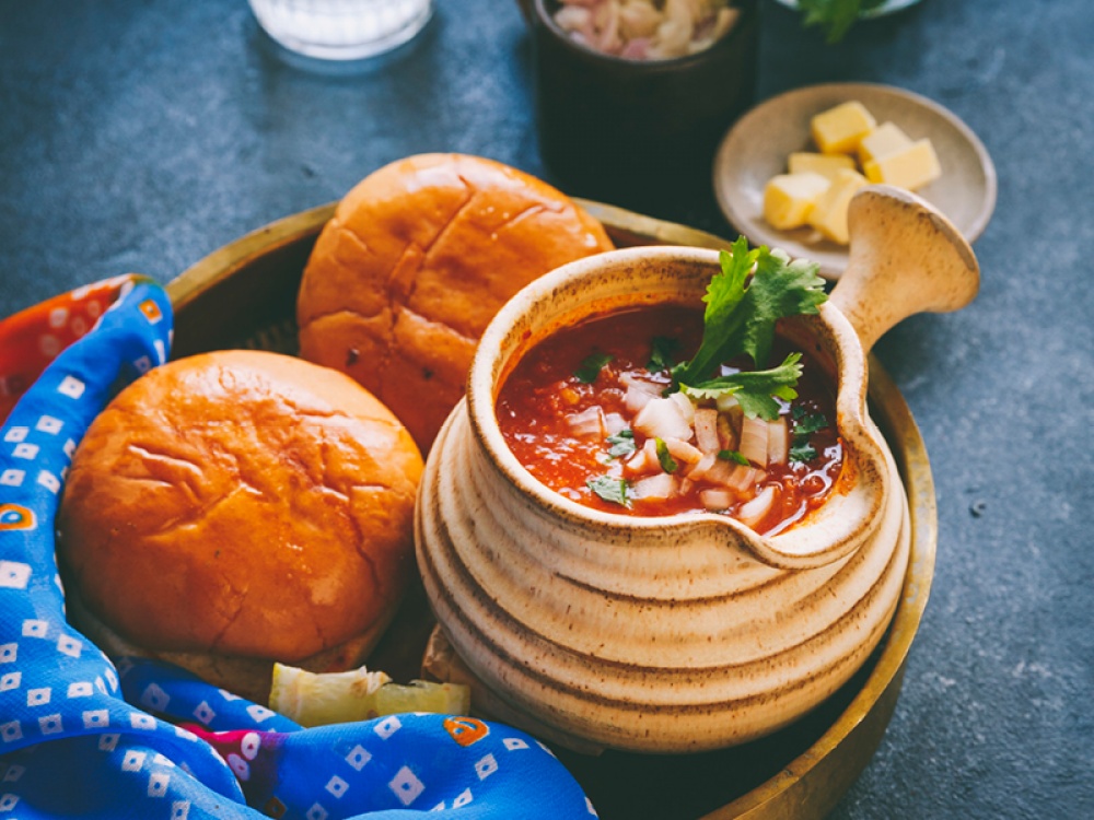 One Pot Pav Bhaji