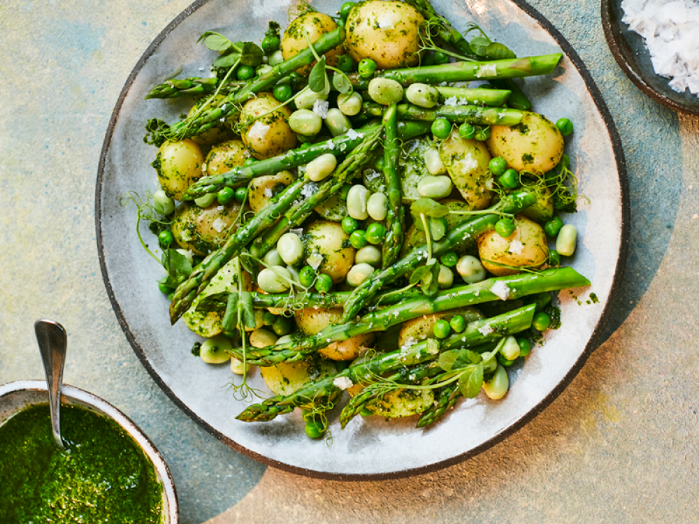 British Spring Salad