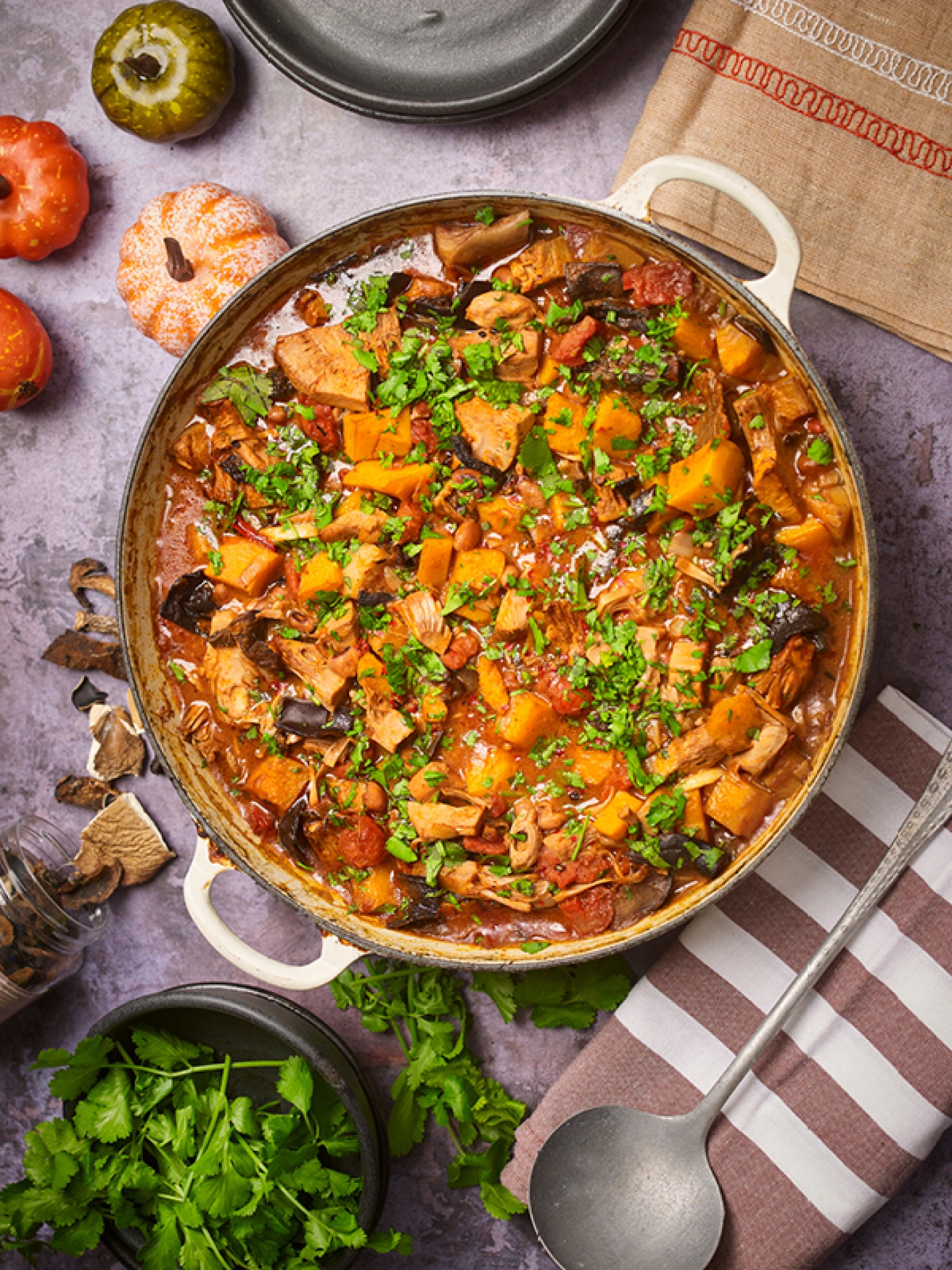 Jackfruit and Black Bean Stew