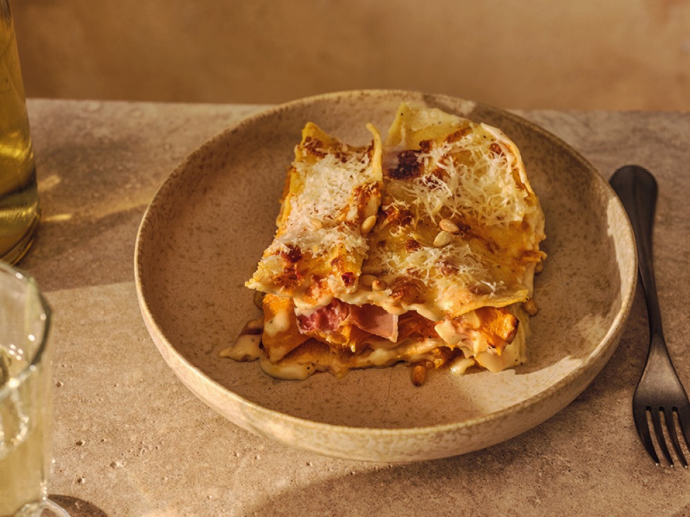 Roasted Pumpkin Lasagne