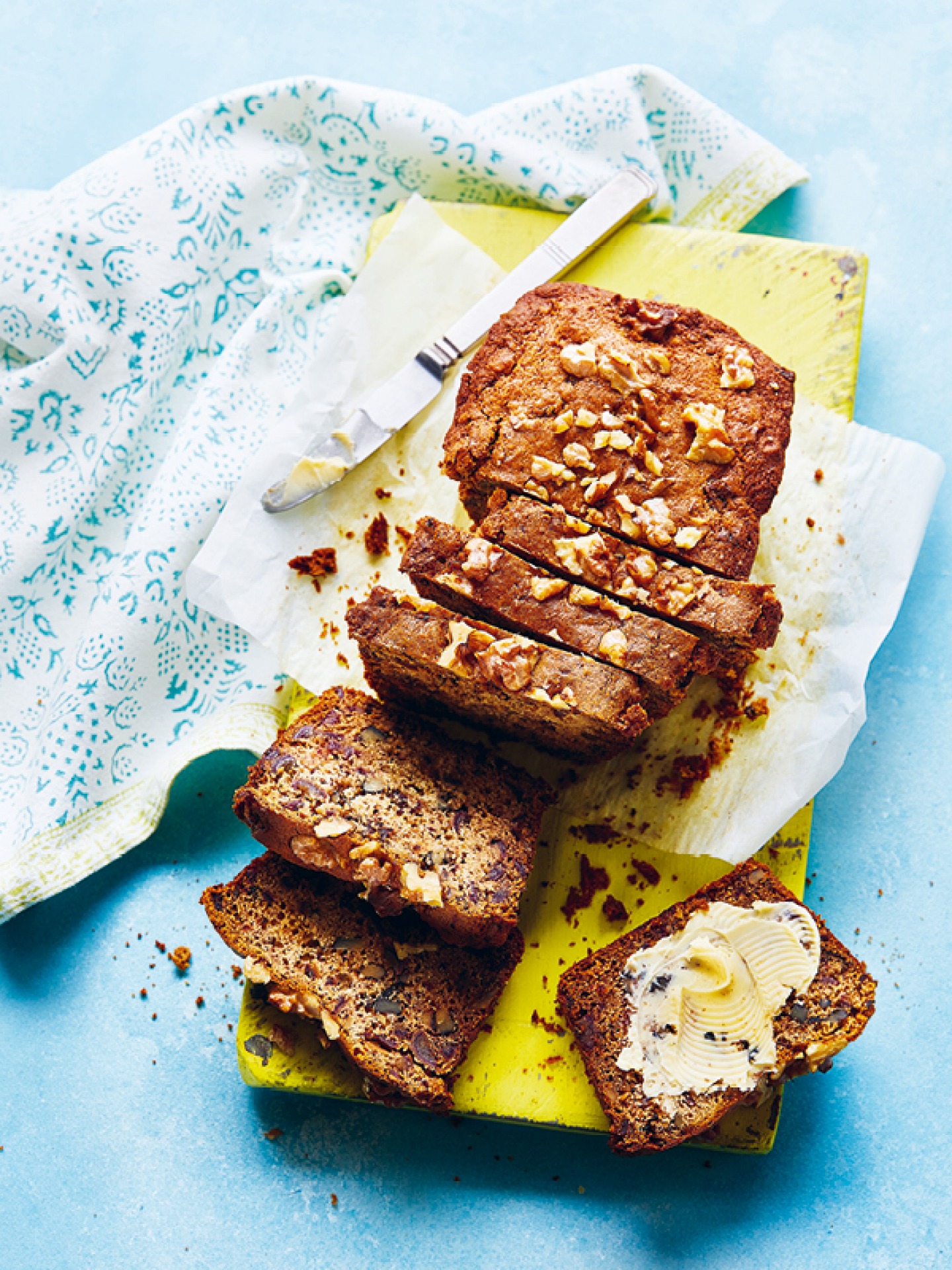Gluten-Free Date and Walnut Loaf