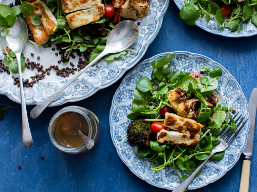 The Ultimate Halloumi Salad