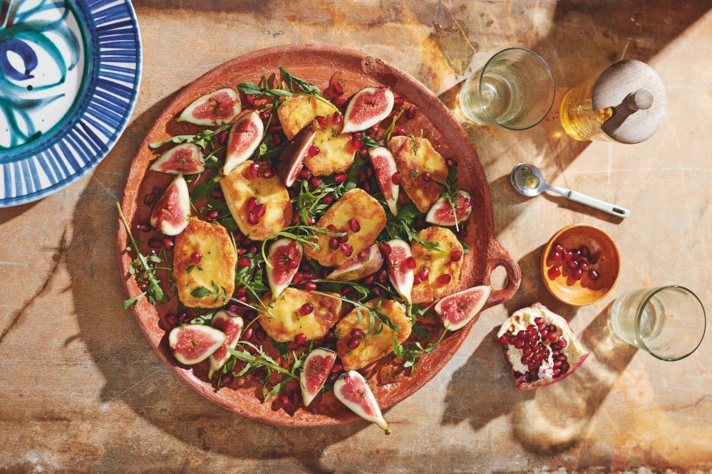 Halloumi Saganaki