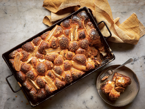 Cinnamon Bread with Caramel Butter Dip