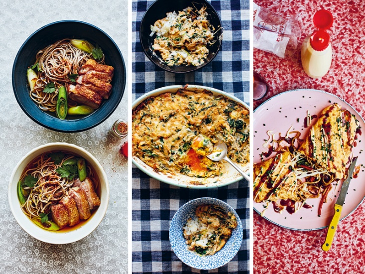 images of 3 featured recipes