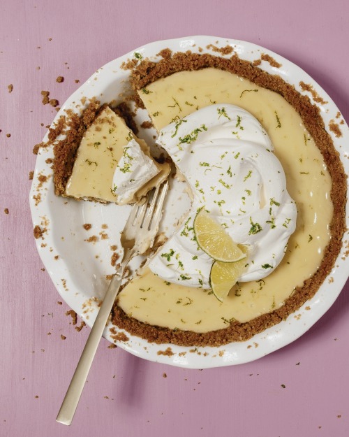 Key Lime Pie with Whipped White Chocolate Cream