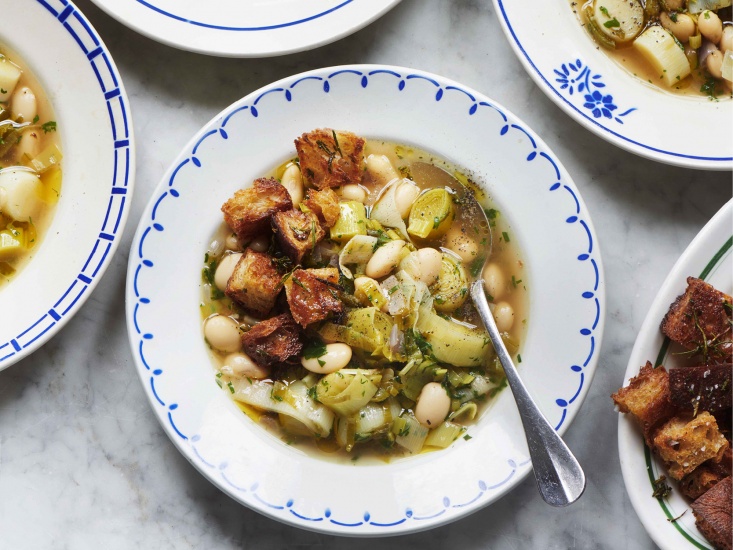 We're Obsessed with this Leek and Butterbean Soup