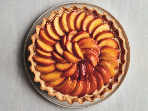 Mary Berry’s Glazed French Peach Tart