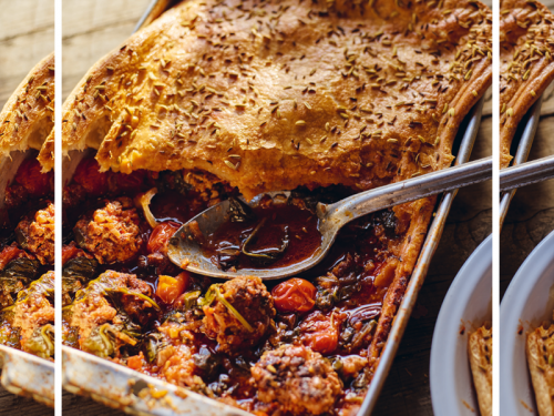 We Can't Get Enough of This Meatball Pie