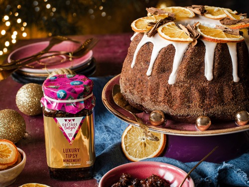 Luxury Mince Pie Bundt Cake