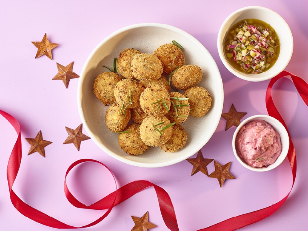 Leftover Turkey Croquettes with Salsa