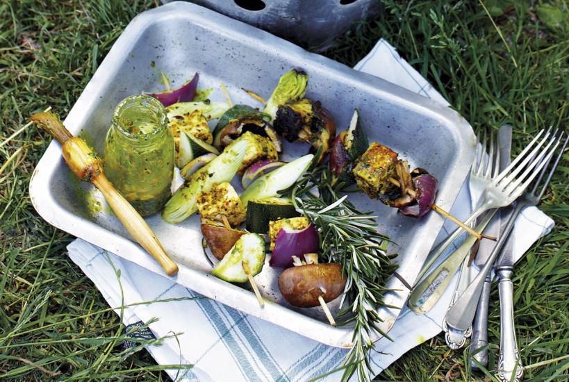 Peppered Tofu BBQ Skewers, Honestly Healthy For Life: Healthy Alternatives for Everyday Eating