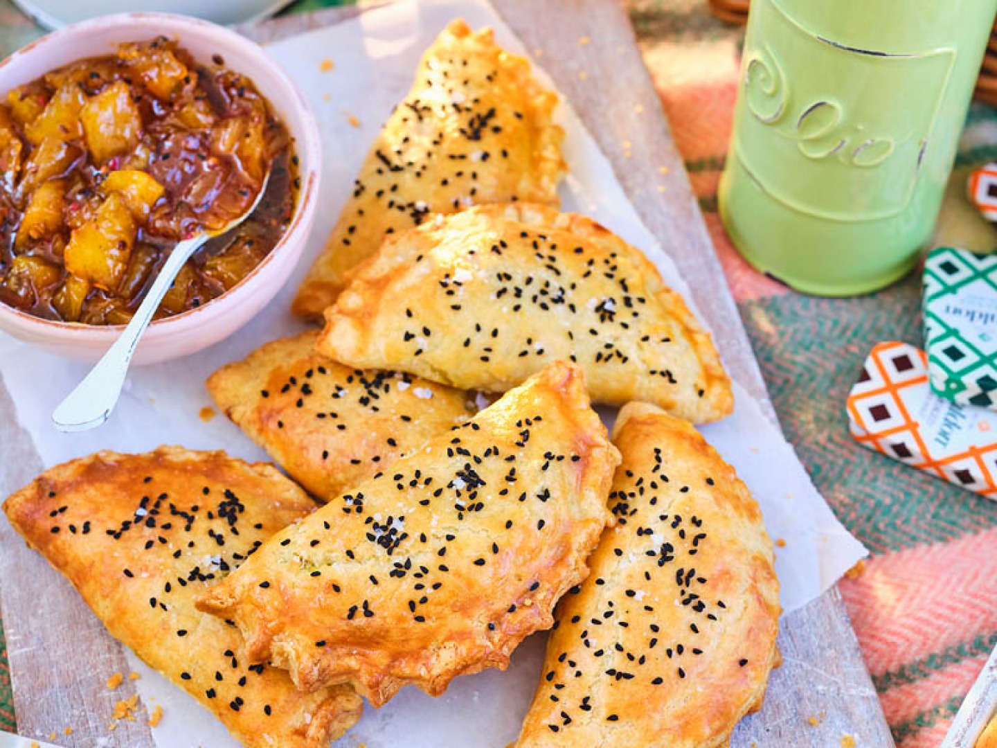 Coronation Chicken Hand Pies