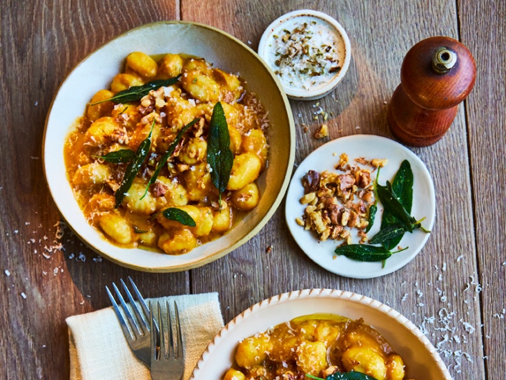 Pumpkin Gnocchi in bowl