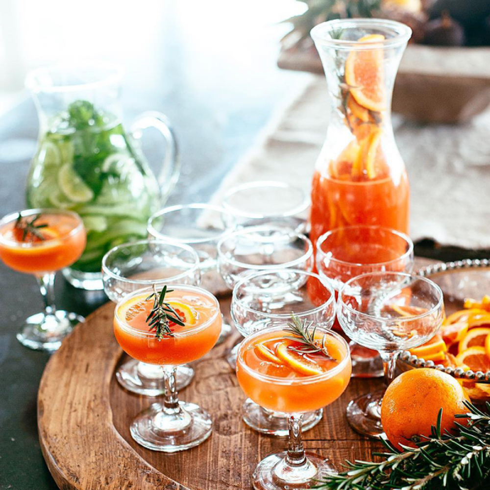 Blood Orange Mimosa